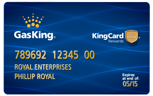 Gas King Charge Card