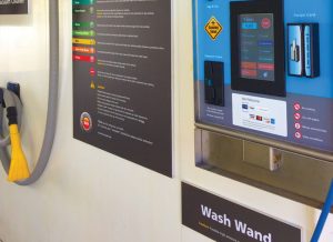 Gas King Self Service Car Wash Panel