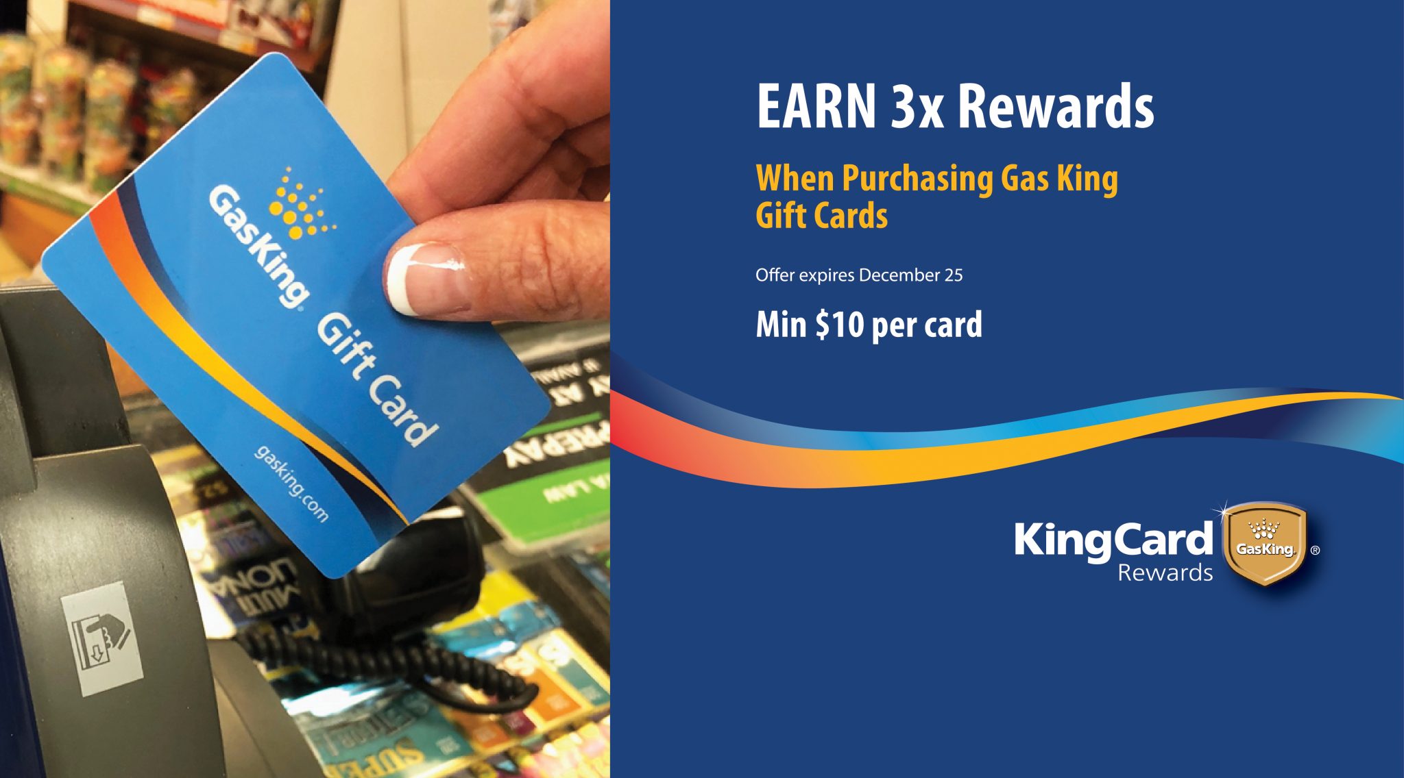 Earn 3x Rewards Gas King Oil Co. Ltd.